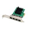 Для 82576 4 порта PCI-E 1 гигабитная карта PCI для прессы thernet адаптер 1000 Мбит/с Поддержка для 98se
