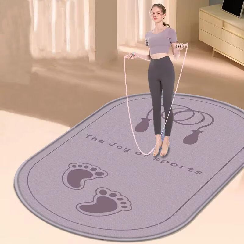 Yanziran Silent Shock-Absorbing Fitness Mat