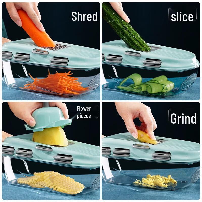 Многофункциональная овощерезка и терка Meizhikou