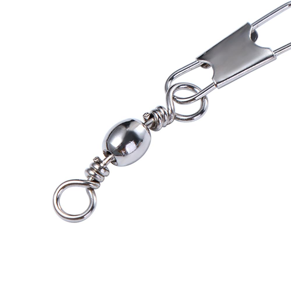 С защелкой Interlock Защелка Interlocking Solid Ring Fishing Connector Metal Connector Fishing Swivels