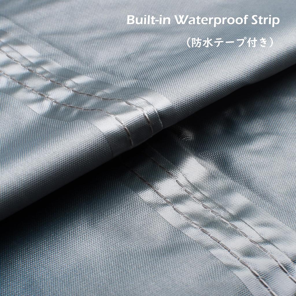 TRIWONDER Hexagonal Tarp Ground Sheet, Hexa One-Pole Tent, Waterproof Tent Sheet, Sunshade, Camping Footprint, Picnic Mat, Hammock Awning (Gray - XL)