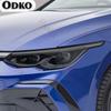 2 шт. Для Volkswagen VW Golf 8 MK8 Автомобильная тонировка фар Защитная пленка дымчато-черная Стикеры из ТПУ