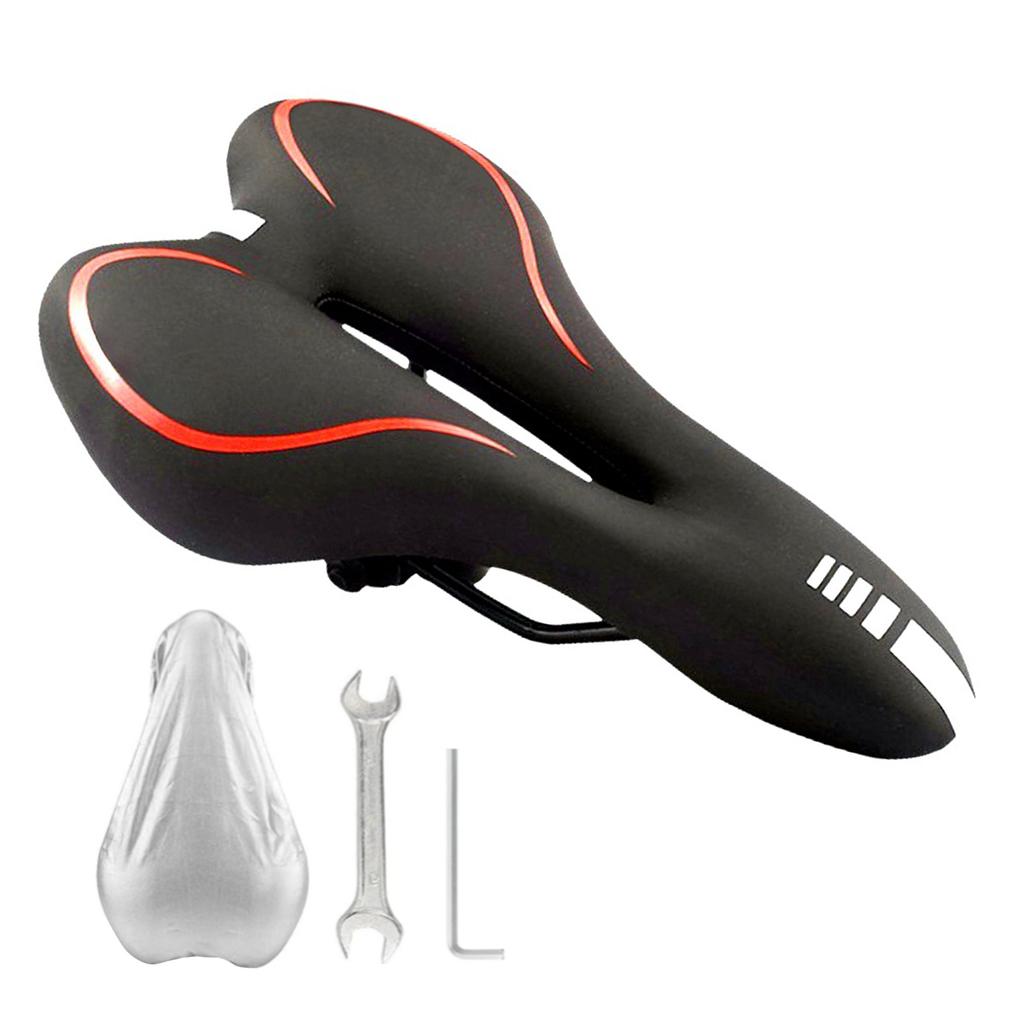 Нескользящие Дышащие Велосипедные Седла Сиденья Подушка Замена Мягкие Велосипедные Сиденья Подушки Силиконовые Велосипедные Седла Легко Устанавливаются