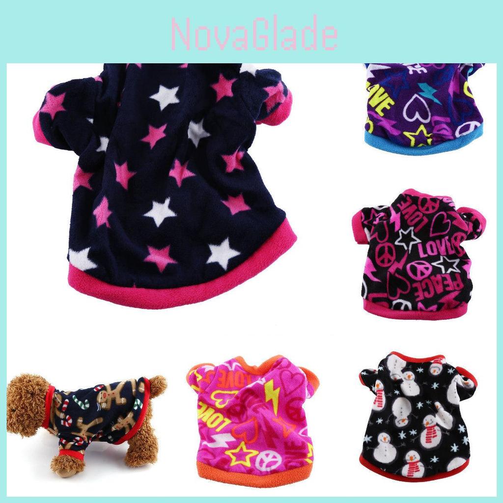 Shirt Pet Stylish Super Soft Puppy Dog Winter Sweater Coat Clothes New Apparel