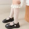 Mesh Lolita Sock Cotton Spandex Girl Long Socks Baby Dress Hollow Mesh Socks