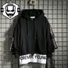 Men's Fashion Hipster Hip Hop Pullover Patchwork Pocket Sweater Hoodie Top