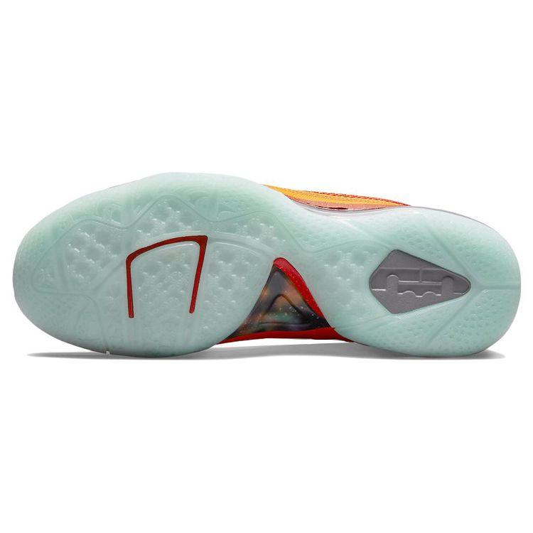Nike Мужские кроссовки LeBron 9 Big Bang 2022 оранжевые Total-Orange Reflect-Silver DH8006-800