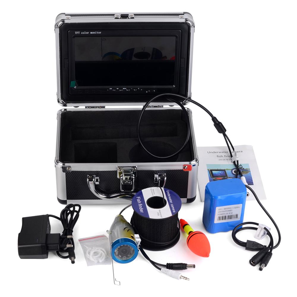 Underwater Fishing Camera Fishing Camera with 7'' Color LCD Monitor IP68 Waterproof Underwater Viewing System for Lake and Sea Fishing
