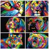 DIY мультфильм животных 5D алмазная живопись набор для вышивки крестом мозаика полная круглая дрель Алмазная вышивка горный хрусталь домашний декор подарок