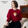 Женский кашемировый свитер с рукавами летучая мышь Komonboka