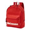 Rucksack 8L Logo Plain Boys Girls Kids Baby Children Bag Bag Red [MIKI HOUSE] 10-8232-145