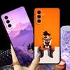 Задняя крышка-чехол для телефона Samsung Galaxy A21s A52 A56 A35 A36 A34 A25 A26 A24 A53 A73 A22 A54 Dragon Ball Милый Гоку