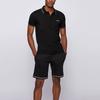 HUGO BOSS Short Sleeved Polo Shirt Men's Black 50452509-001