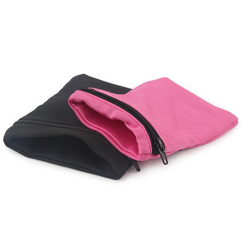 Portable Sport Armband Run Bag Wristband Badminton Tennis Sweatband Wrist Support Pocket Wrist Wallet Pouch 1