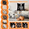 Halloween Pillow Cover Specter Print Pillow Living Room Sofa Cushion Bedside Pillow Cover