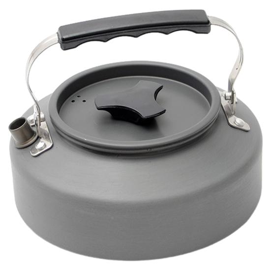 Чайник для кемпинга из алюминиевого сплава объемом 0,8/1,1/1,2 л, портативный, легкий, большой емкости, для путешествий, походов, пикников, кофеварка, чайник для чая