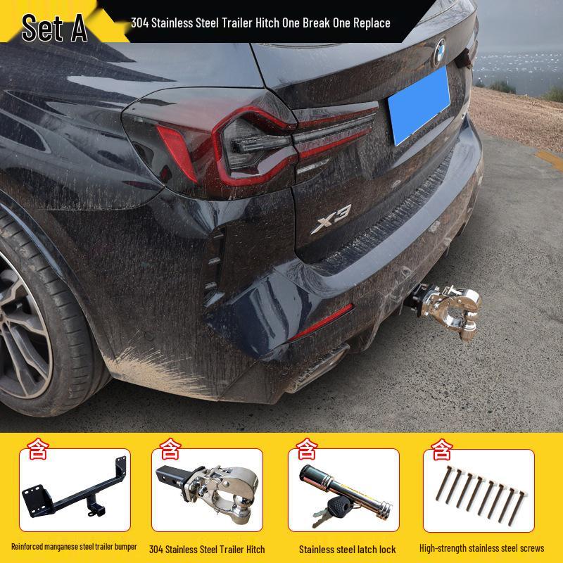 Усиленная фаркопная система для BMW X-Series (X5, X6, X1, X3, X4) и буксировочный кронштейн Rogue