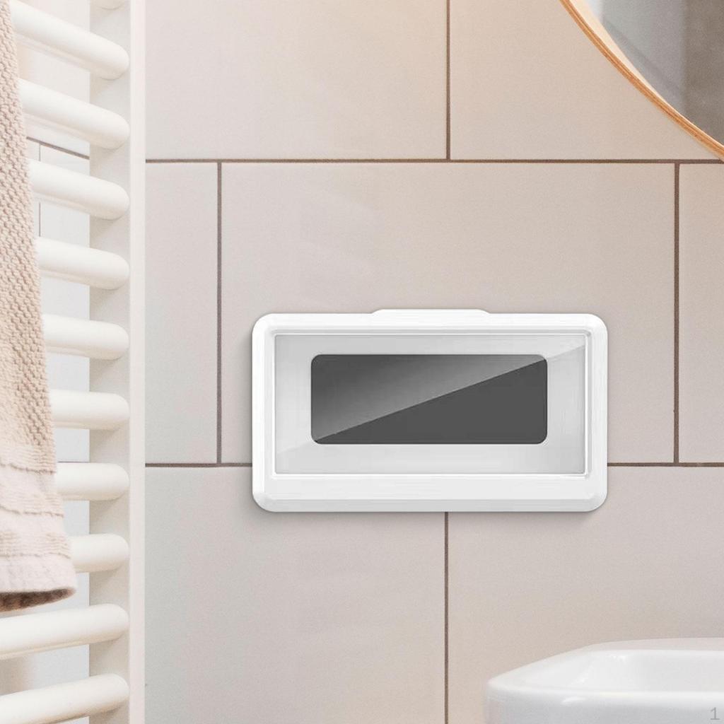 Shower Phone Case Waterproof Box Degree Rotation Mobile for Wall