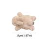 Plush Side Bangs Clip Soft Texture Rabbit Hair Clip Durable Bunny Barrette
