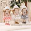 Christmas Lace Angel Doll Tree Ornaments - Small Pendant Decorations for Christmas Tree