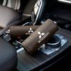 1Pcs PU Leather Roof Handle Anti-scratch Protector Case For Mitsubishi Ralliart Outlander Ex Attrage Xpander Mirage Pajero L200