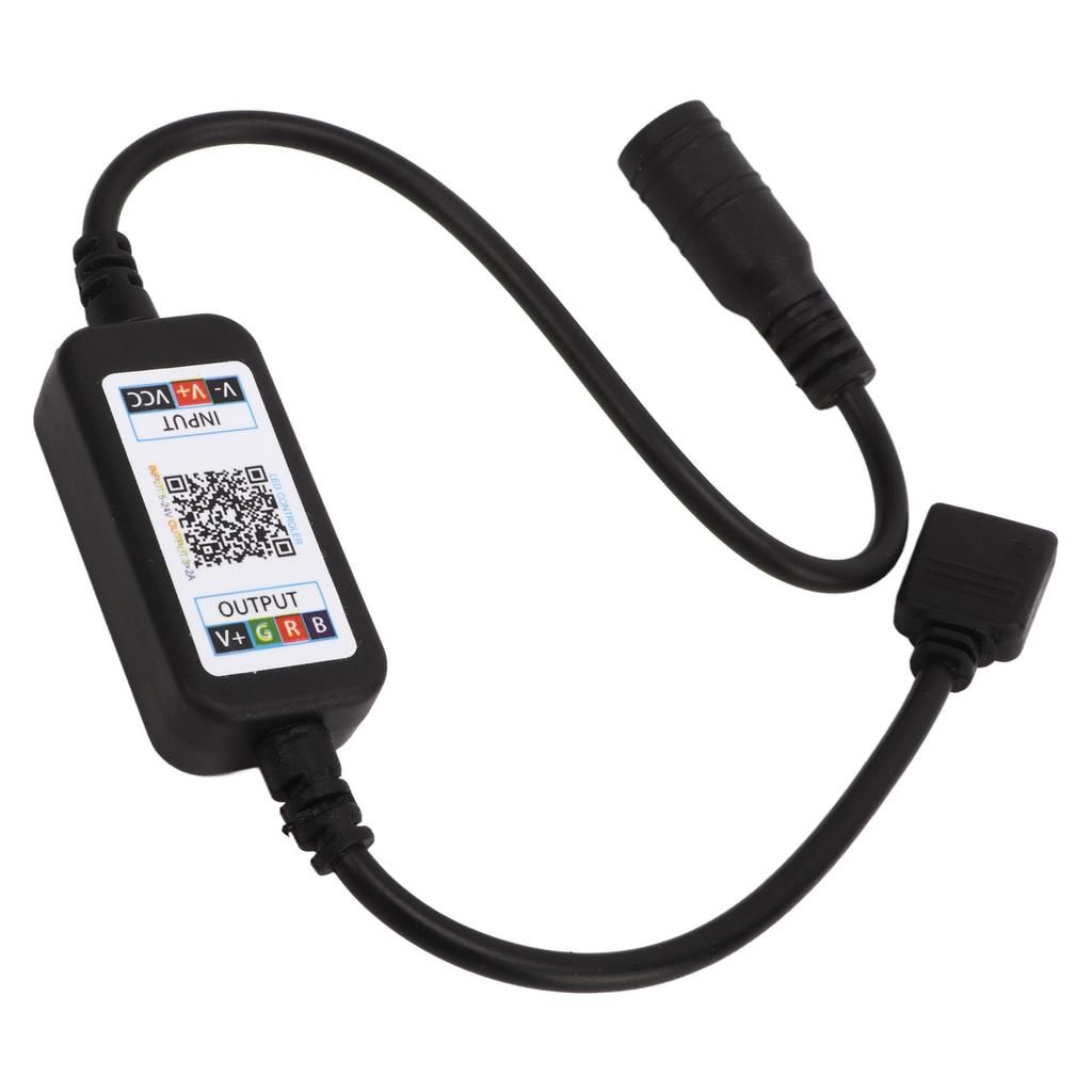 2 Pcs Mini LED Controller Bluetooth RGB Music Controller USB 5V DC 5?24V 4 Pin LED Control For 5050 LED Strip Lights