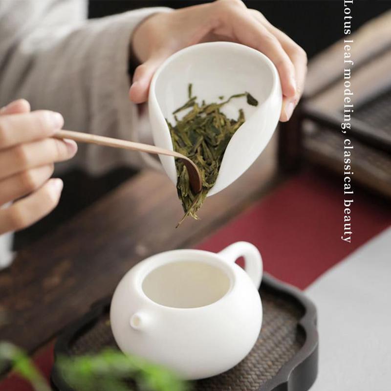 Кофейные и чайные принадлежности Керамические чайные ложки Керамические аксессуары Китайский чай кунг-фу