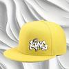 Кепка с прямым козырьком King Graffiti Art, унисекс, регулируемая, хип-хоп, уличная мода