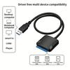 Кабели SATA Адаптер USB 3.0 на SATA Кабель-конвертер Easy Drive Line для 2,5-дюймовых и 3,5-дюймовых HDD SSD
