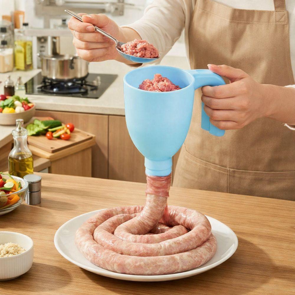 Food-Grade Pork Intestine Cleaner Machine Handmade Pig Intestine Funnel  Food Processing