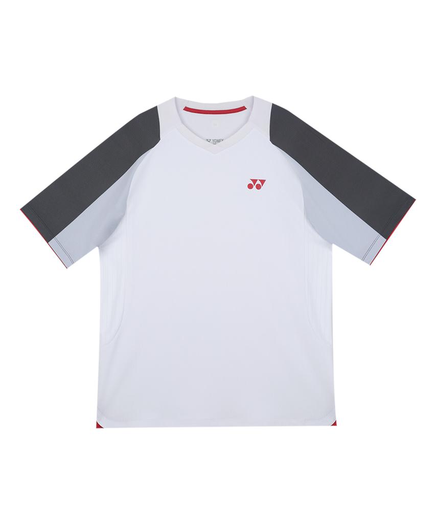 YONEX 265Ts019M Белая Мужская Сезонная Цветовая Точка Теннисная Игровая Одежда