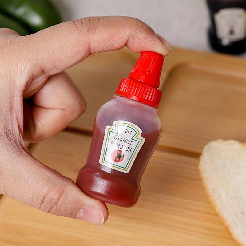 Мини-бутылка для соуса Мини-бутылка для пикника Портативная бутылка для кетчупа Бутылка для масла Бутылка для соуса Honey Squeeze