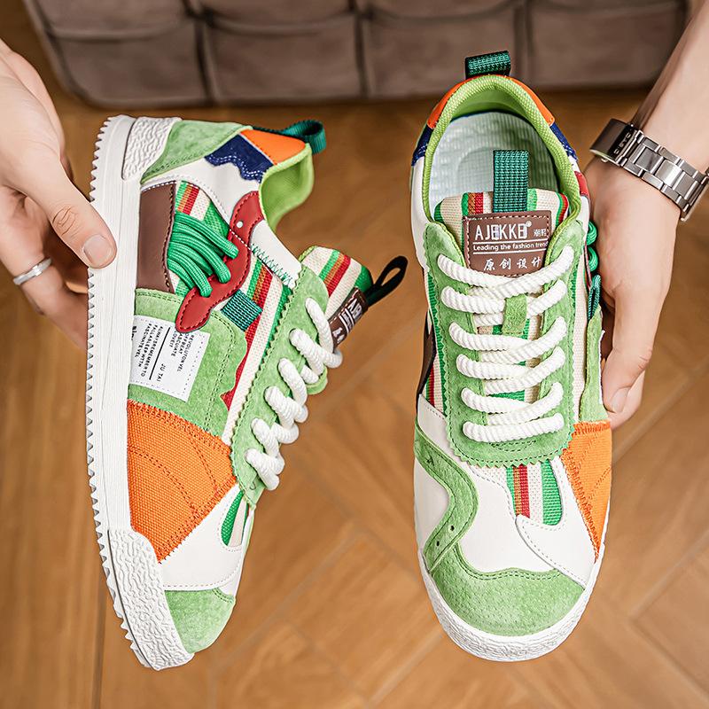 High Quality Men's Shoes Casual Sports Board Shoes for Men Running Lightweight Sneakers with Youthful Vitality Zapatos De Hombre