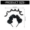 Eye Catching Bat Headband With Fabric Fashionable Headwear For Halloween Celebrations And Cosplay Event