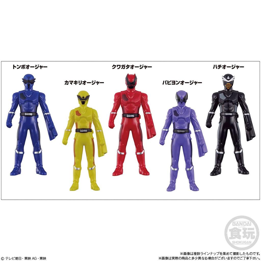 Sofubi Hero King Sentai King Конфеты Оже конфеты 1 шт Sentai King (12 шт.) игрушка/рамунэ (Король Оже)