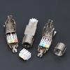 1 шт. Инструмент для разъемов Cat7 Cat6A Cat8 RJ45 Безвинтовой Цинк-сплав Экранированные Ethernet-терминаторы