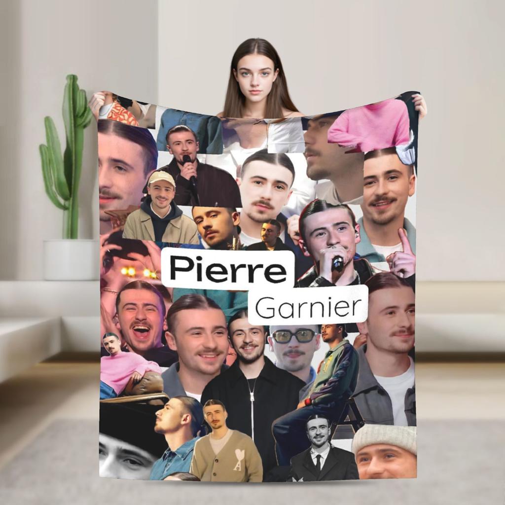 PIERRE GARNIER EVERY SECOND  Blanket  Camping Flannel Throw Blanket For Home Decor Soft Customized Quality Bedspread