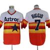Houston Astros 27 30 44 35 Embroidered Baseball Jersey Button-up Sweatshirt Men Women