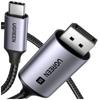 Ugreen Кабель Cm556 с разъемами USB-C и Displayport 8K, длиной 2 м - Серый