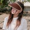 Солнцезащитная шляпа из рафии 2 цвета