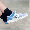 Nike Dunk Low Armory Blue Red Mesh GS Кроссовки HF5742-111