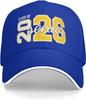 Class of 2026 Senior Graduation Baseball Cap Polyester Casual Adjustable Cap for Adults