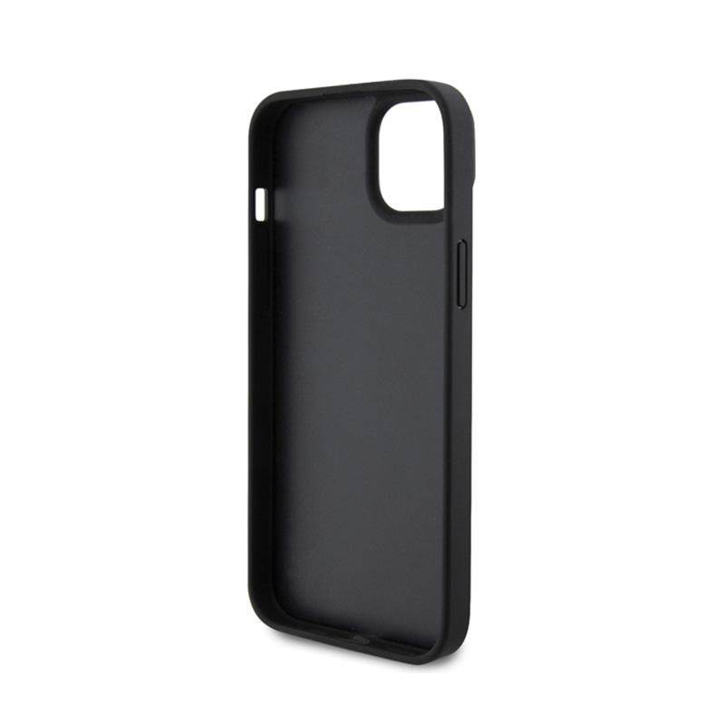Ferrari Twist Metal Logo - Etui Iphone 15 Plus (Czarny)