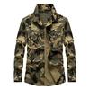 Men's Long Sleeve Shirt Autumn Casual Camo Shirt Workwear Loose Shirt