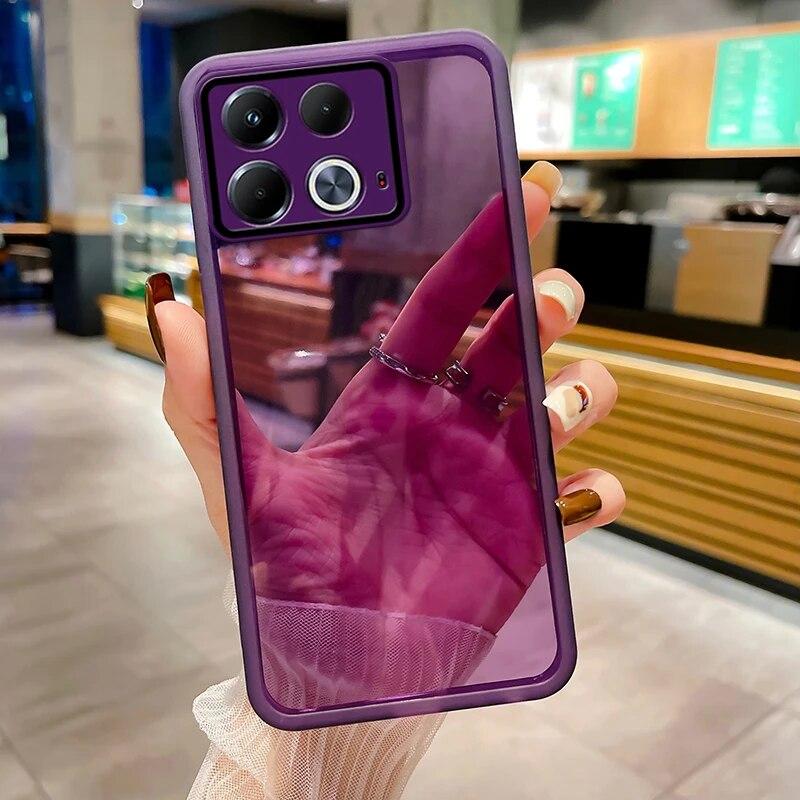 Мягкие прозрачные силиконовые чехлы из ТПУ для Infinix Note 40 40Pro Plus 4G 5G противоударная защитная пленка для всей камеры, прозрачный мягкий чехол против падения