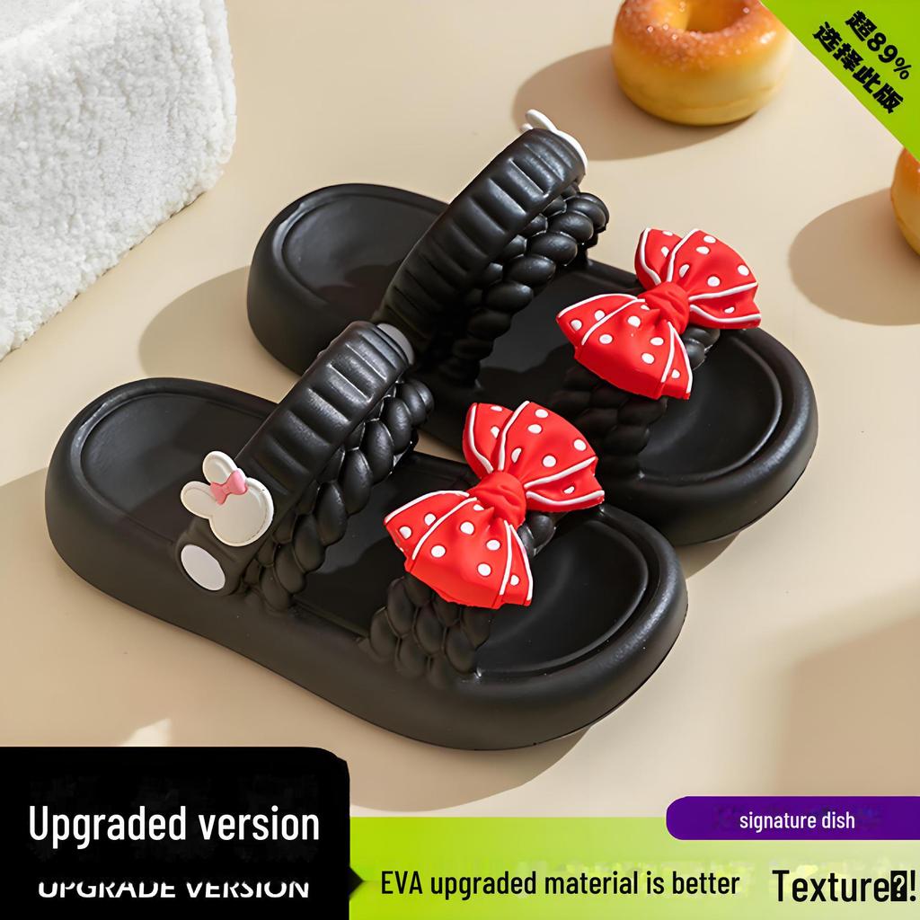 2024 Eva Princess Fashion нескользящие сандалии для девочек - мягкие повседневные пляжные тапочки на толстой подошве