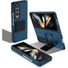 Чехол Asuwish для Samsung Galaxy Z Fold 3 5G 2021 и Защитная крышка для камеры Подставка Kickstand Тонкий Защитный Мобильный Жесткий Гибридный Задний Чехол Аксессуары для Телефона