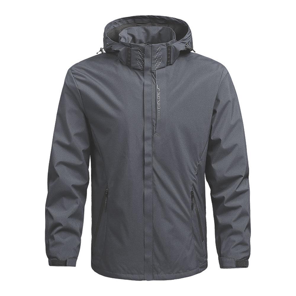 Мужская водонепроницаемая куртка-дождевик, легкий внешний дождевик с капюшоном, ветрозащитная куртка для походов, скалолазания, куртки для активного отдыха