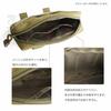 SHENKEL Military Utility Pouch/Tactical Pouch (Brown/Tan) MOLLE for Airsoft, Mountaineering, and Travel