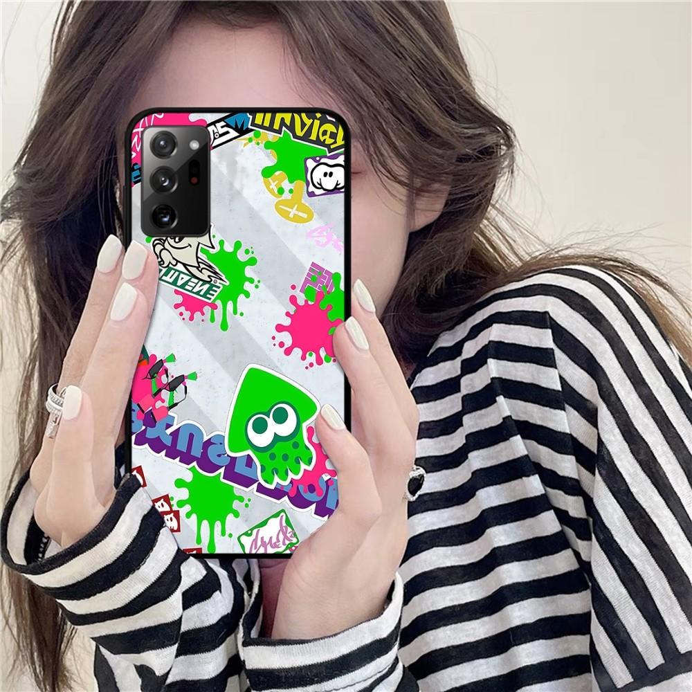 Splatoon Phone Case For Samsung Note 8 9 10 20 Pro Plus Lite M 10 11 20 30 21 31 51 A 21 22 42 02 03